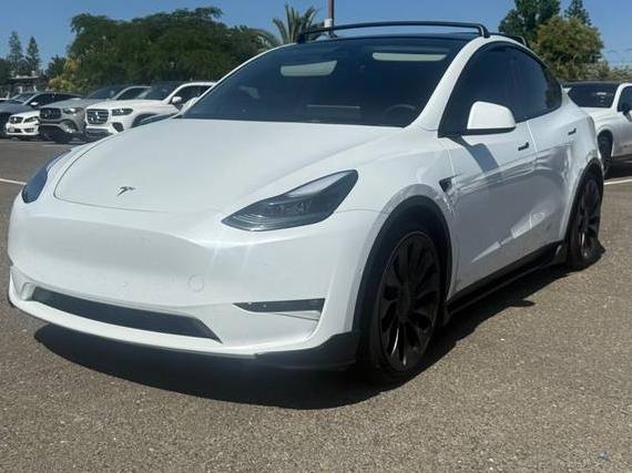 TESLA MODEL Y 2022 7SAYGDEF5NF487078 image